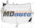 Стекло заднее с обогревом TOYOTA COROLLA 4D KE140 2006.10-