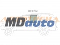 Стекло заднее левое опускное FORD EXPEDITION /LINCOLN AVIATOR 4D UTILITY 1997