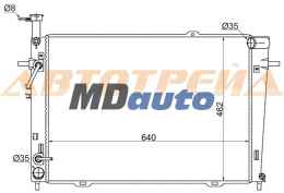 Радиатор HYUNDAI TUCSON /KIA SPORTAGE 2.0 /2.7 03-(пластинчатый) Радиатор HYUNDAI TUCSON /KIA SPORTAGE 2.0 /2.7 03-(пластинчатый)