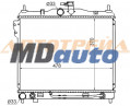 Радиатор HYUNDAI GETZ 1.3 /1.4 /1.6 02-(пластинчатый)