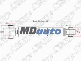 Амортизатор задний NISSAN QASHQAI /DUALIS 06- LH=RH Амортизатор задний NISSAN QASHQAI /DUALIS 06- LH=RH
