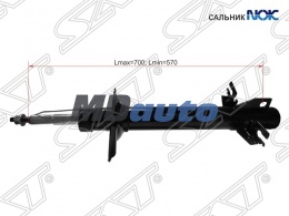 Стойка передняя (шток 25) FIAT DUCATO III /CITROEN JUMPER III /PEUGEOT BOXER III 2007- LH=RH Стойка передняя (шток 25) FIAT DUCATO III /CITROEN JUMPER III /PEUGEOT BOXER III 2007- LH=RH