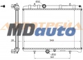 Радиатор CITROEN BERLINGO 1.6D (08-) / /C4 1.6T /1.6D /2.0D / /C5 1.8 /2.0 (04-) / /PEUGEOT 407 1.8 /2.0 /2.0D