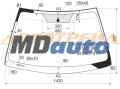 Стекло лобовое в клей TOYOTA COROLLA (NEW) 4D KE140 06-