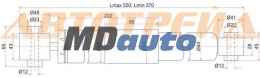 Амортизатор задний NISSAN QASHQAI /DUALIS /ROGUE S35 /X-TRAIL 07- LH=RH Амортизатор задний NISSAN QASHQAI /DUALIS /ROGUE S35 /X-TRAIL 07- LH=RH