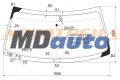Стекло лобовое в клей FORD EXPEDITION 4D UTILITY /NAVIGATOR /2D PICKUP 97-