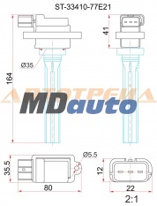 Катушка зажигания SUZUKI J20A /H20A /H25A /H27A GRAND VITARA 98- /VITARA 95- Катушка зажигания SUZUKI J20A /H20A /H25A /H27A GRAND VITARA 98- /VITARA 95-