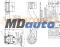 Наконечник рулевой NISSAN NAVARA 04- /PRESAGE /TEANA 03- RH