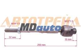 Тяга рулевая NISSAN QASHQAI /QASHQAI+2 06-14 /T-TRAIL 07- RH=LH Тяга рулевая NISSAN QASHQAI /QASHQAI+2 06-14 /T-TRAIL 07- RH=LH