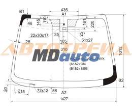 Стекло лобовое в клей MAZDA PREMACY 5 MPV 2005- д.д. Стекло лобовое в клей MAZDA PREMACY 5 MPV 2005- д.д.