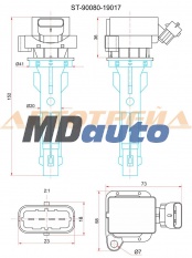 Катушка зажигания TOYOTA COROLLA 120 /150 /YARIS 90 4ZZ /1KR Катушка зажигания TOYOTA COROLLA 120 /150 /YARIS 90 4ZZ /1KR